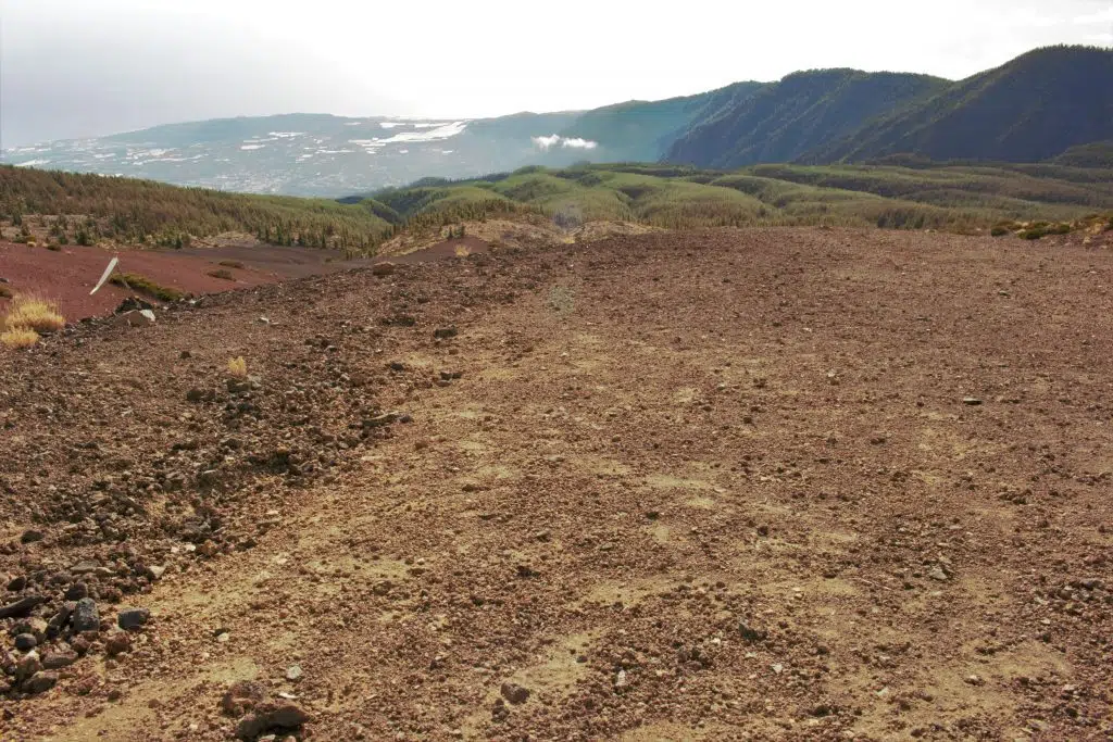 décollage du teide côté sud