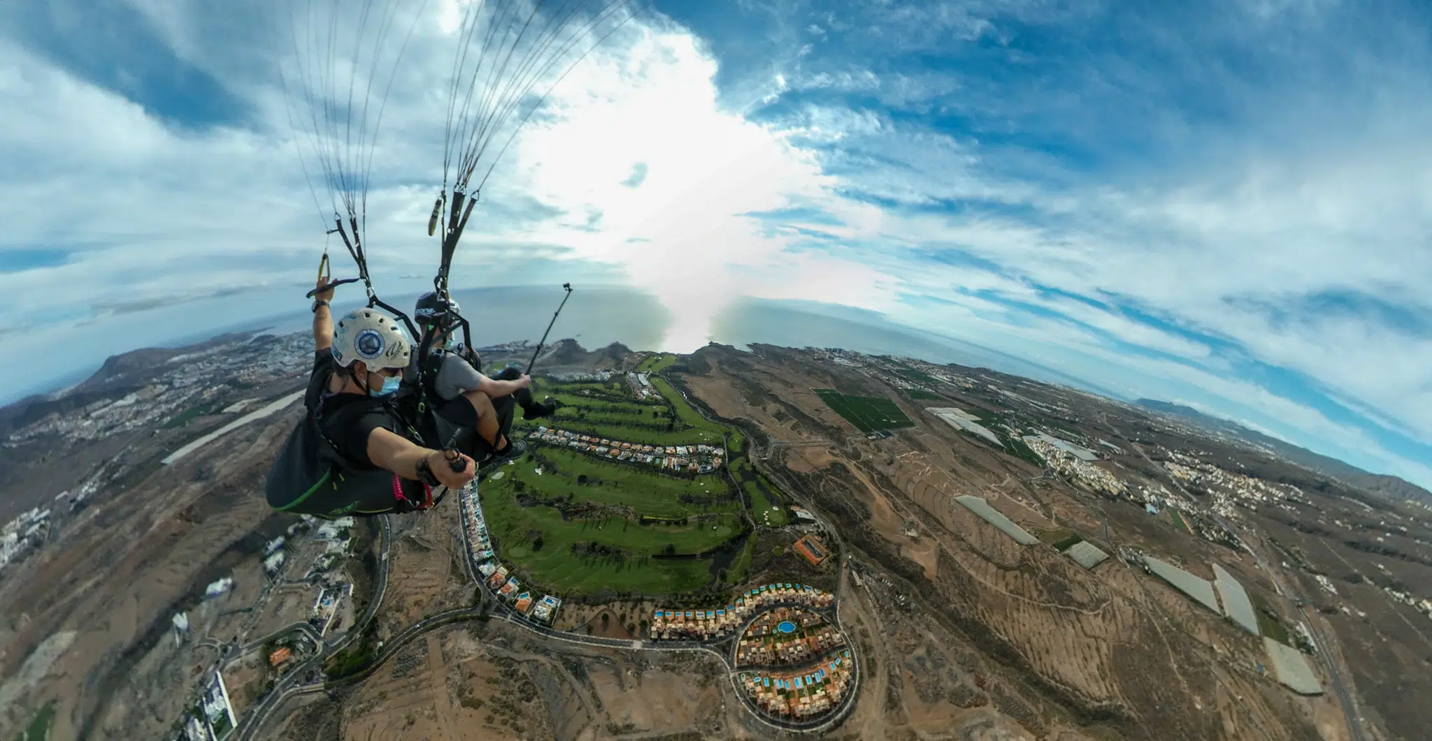 G.G.A.parapente vuelo de adeje