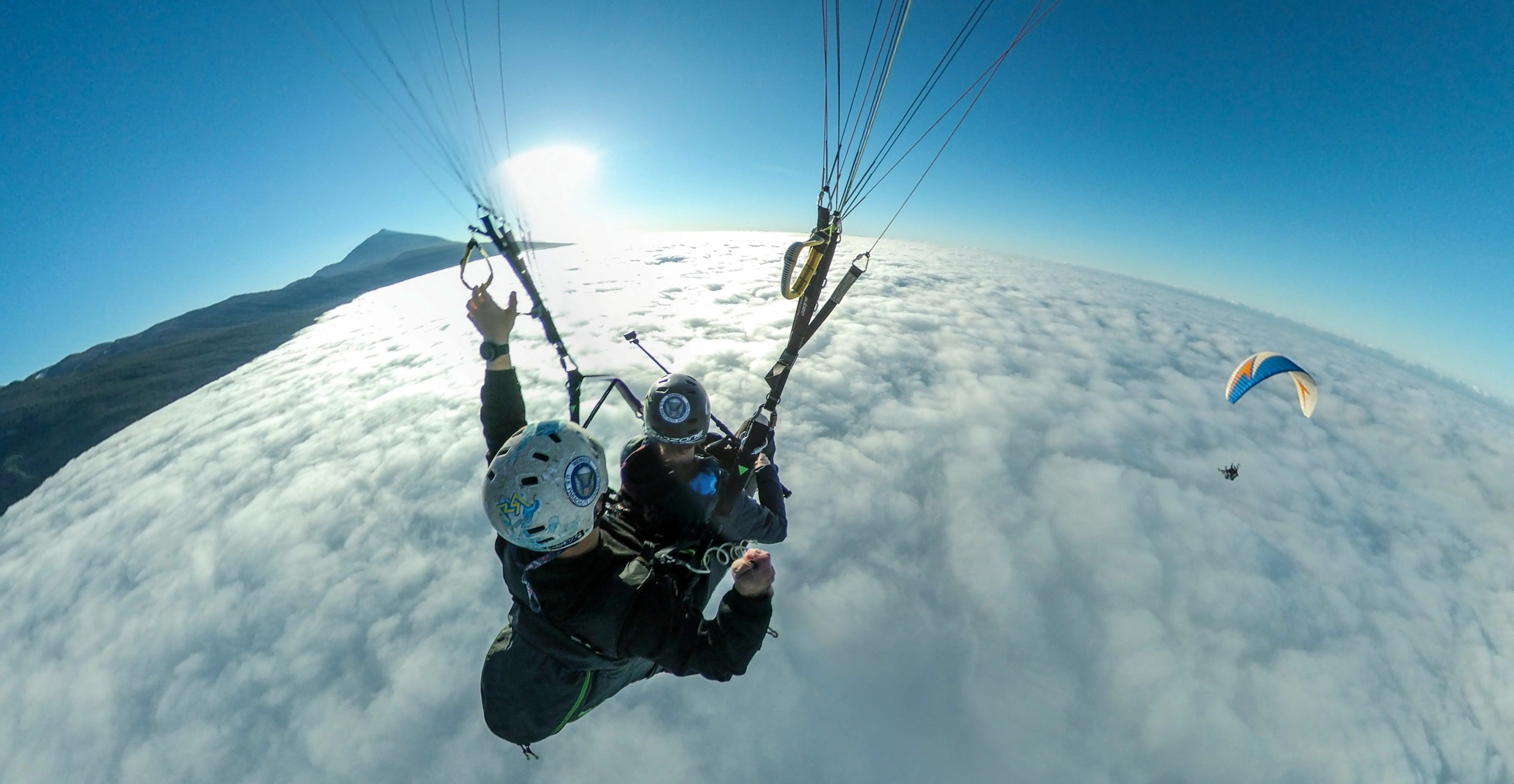 Paragliding in tenerife
